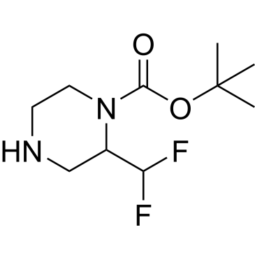 tert-butyl 2-(difluoromethyl)piperazine-1-carboxylate|CS-0030214