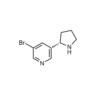 3-Bromo-5-(2S)-2-pyrrolidinylpyridine|CS-0030358