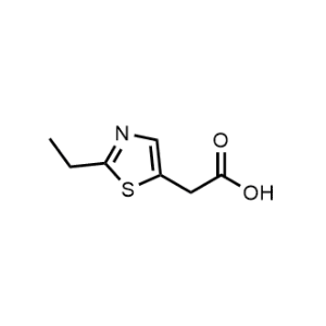 2-ethyl-5-Thiazoleacetic acid|CS-0030533