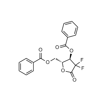((2R,3R)-3-(Benzoyloxy)-4,4-difluoro-5-oxotetrahydrofuran-2-yl)methyl benzoate|CS-0031397