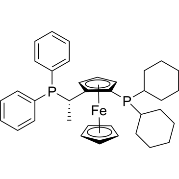 (1S)-1-(Dicyclohexylphosphino)-2-[(1S)-1-(diphenylphosphino)ethyl]ferrocene|CS-0031524