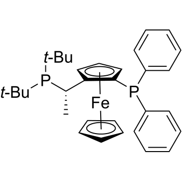 (2S)-1-[(1S)-1-[Bis(1,1-dimethylethyl)phosphino]ethyl]-2-(diphenylphosphino)ferrocene|CS-0031529