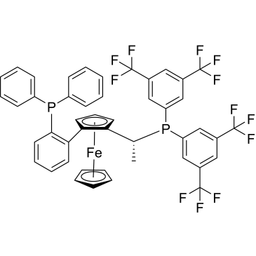 (1R)-1-[(1R)-1-[Bis[3,5-bis(trifluoromethyl)phenyl]phosphino]ethyl]-2-[2-(diphenylphosphino)phenyl]ferrocene|CS-0031540