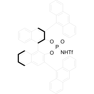 N-[(11bR)-2,6-Di-9-anthracenyl-4-oxidodinaphtho[2,1-d:1',2'-f][1,3,2]dioxaphosphepin-4-yl]-1,1,1-trifluoromethanesulfonamide|CS-0031673