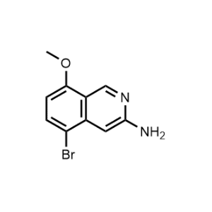 5-Bromo-8-methoxy-3-isoquinolinamine|CS-0031821