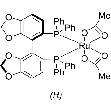Diacetato[(R)-(+)-5,5'-bis(diphenylphosphino)-4,4'-bi-1,3-benzodioxole]ruthenium(II)|CS-0031982