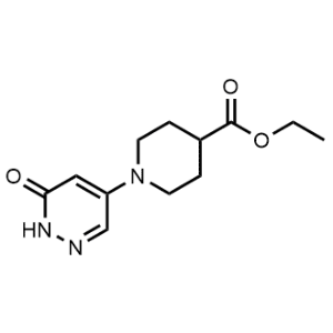 ethyl 1-(6-oxo-1,6-dihydropyridazin-4-yl)piperidine-4-carboxylate|CS-0033896