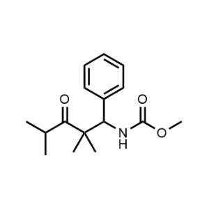 methyl (2,2,4-trimethyl-3-oxo-1-phenylpentyl)carbamate|CS-0033901