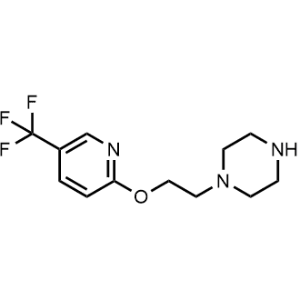 1-(2-((5-(trifluoromethyl)pyridin-2-yl)oxy)ethyl)piperazine|CS-0033945