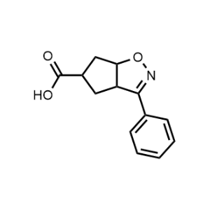 4H-Cyclopent[d]isoxazole-5-carboxylic acid, 3a,5,6,6a-tetrahydro-3-phenyl-|CS-0034166