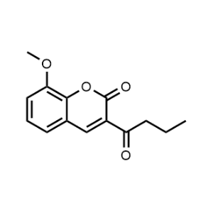 3-butyryl-8-methoxy-2H-chromen-2-one|CS-0034631