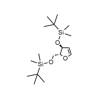 1,4-Anhydro-3,5-bis-O-(tert-butyldimethylsilyl)2-deoxy-D-erythro-pent-1-enitol|CS-0034718