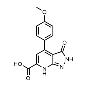 4-(4-Methoxyphenyl)-3-oxo-3,7-dihydro-2H-pyrazolo[3,4-b]pyridine-6-carboxylic acid|CS-0034803