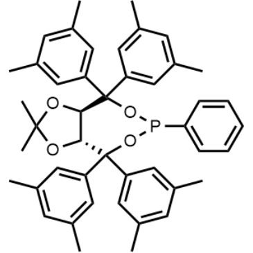 (3aR,8aR)-4,4,8,8-Tetrakis(3,5-dimethylphenyl)tetrahydro-2,2-dimethyl-6-phenyl-1,3-dioxolo[4,5-e][1,32]dioxaphosphepin|CS-0035138