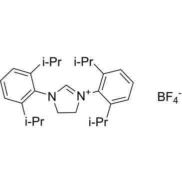 1,3-Bis(2,6-diisopropylphenyl)-4,5-dihydro-1H-imidazol-3-ium tetrafluoroborate|CS-0035162