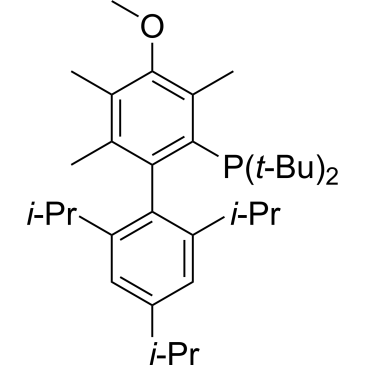 Bis(1,1-dimethylethyl)[4-methoxy-3,5,6-trimethyl-2',4',6'-tris(1-methylethyl)[1,1'-biphenyl]-2-yl]phosphine|CS-0035179