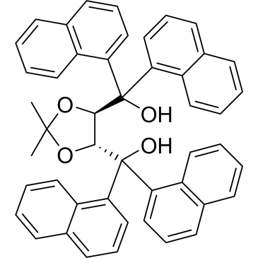 ((4R,5R)-2,2-Dimethyl-1,3-dioxolane-4,5-diyl)bis(di(naphthalen-1-yl)methanol)|CS-0035203
