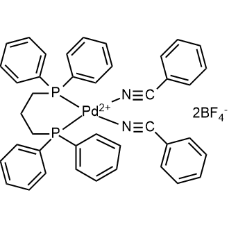 Palladium(II)[1,3-bis(diphenylphosphino)propane]-bis(benzonitrile)-bis-tetrafluoroborate|CS-0035235