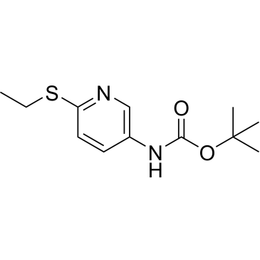 tert-Butyl (6-(ethylthio)pyridin-3-yl)carbamate|CS-0035492