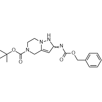 tert-Butyl 2-(phenylmethoxycarbonylamino)-6,7-dihydro-4H-pyrazolo[1,5-a]pyrazine-5-carboxylate|CS-0035702