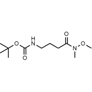 tert-Butyl (4-(methoxy(methyl)amino)-4-oxobutyl)carbamate|CS-0035749