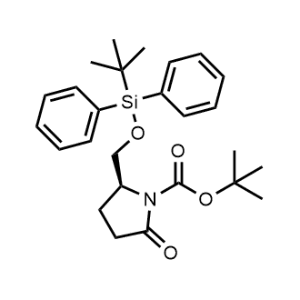 tert-Butyl (2S)-2-[[tert-butyl(diphenyl)silyl]oxymethyl]-5-oxopyrrolidine-1-carboxylate|CS-0035788