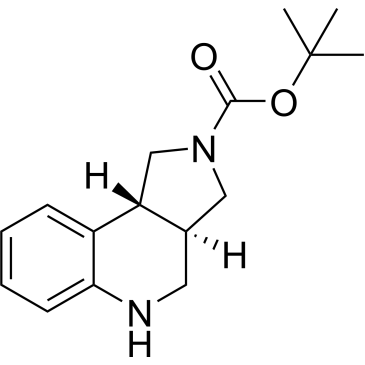 tert-Butyl (3aS,9bR)-1,3,3a,4,5,9b-hexahydro-2H-pyrrolo[3,4-c]quinoline-2-carboxylate|CS-0035795