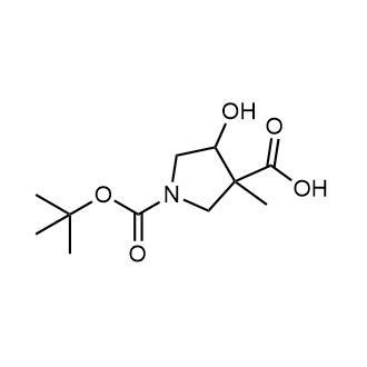 1-(tert-Butoxycarbonyl)-4-hydroxy-3-methylpyrrolidine-3-carboxylic acid|CS-0035926