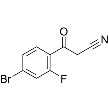 3-(4-Bromo-2-fluorophenyl)-3-oxopropanenitrile|CS-0035940