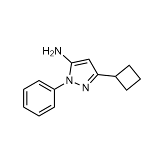 5-Cyclobutyl-2-phenylpyrazol-3-amine|CS-0036115