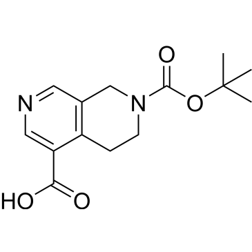 7-[(2-Methylpropan-2-yl)oxycarbonyl]-6,8-dihydro-5H-2,7-naphthyridine-4-carboxylic acid|CS-0036132