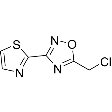 5-(Chloromethyl)-3-(1,3-thiazol-2-yl)-1,2,4-oxadiazole|CS-0036155