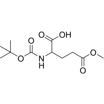 2-((tert-Butoxycarbonyl)amino)-5-methoxy-5-oxopentanoic acid|CS-0036431