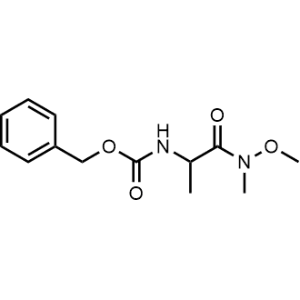 Benzyl (1-(methoxy(methyl)amino)-1-oxopropan-2-yl)carbamate|CS-0036446