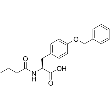 (S)-3-(4-(Benzyloxy)phenyl)-2-butyramidopropanoic acid|CS-0036624