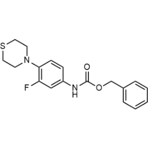 Benzyl N-[3-fluoro-4-(thiomorpholin-4-yl)phenyl]carbamate|CS-0036889