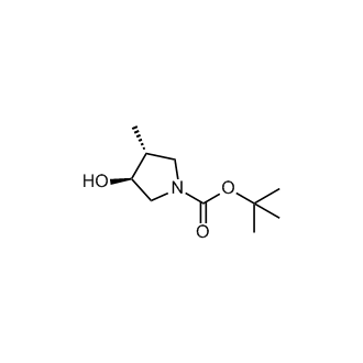 tert-Butyl trans-3-hydroxy-4-methylpyrrolidine-1-carboxylate|CS-0036893