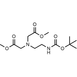 Dimethyl 2,2'-((2-((tert-butoxycarbonyl)amino)ethyl)azanediyl)diacetate|CS-0037084