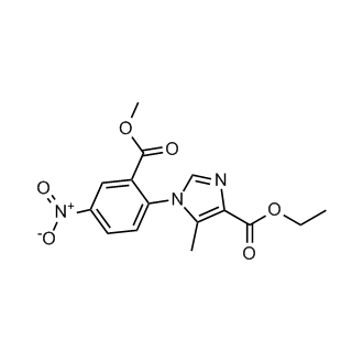 ethyl 1-(2-(methoxycarbonyl)-4-nitrophenyl)-5-methyl-1H-imidazole-4-carboxylate|CS-0037213