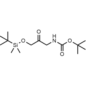 tert-Butyl N-[3-[tert-butyl(dimethyl)silyl]oxy-2-oxopropyl]carbamate|CS-0037401
