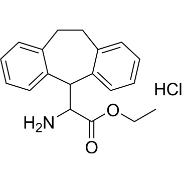 Ethyl 2-amino-2-(10,11-dihydro-5H-dibenzo[a,d][7]annulen-5-yl)acetate hydrochloride|CS-0037818