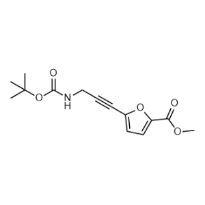 Methyl 5-(3-((tert-butoxycarbonyl)amino)prop-1-yn-1-yl)furan-2-carboxylate|CS-0037890