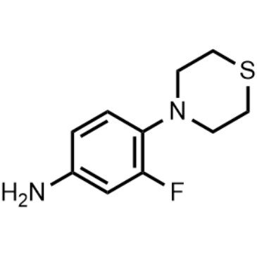 3-Fluoro-4-thiomorpholin-4-ylaniline|CS-0037969