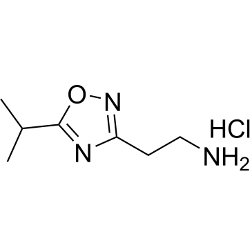 2-(5-Propan-2-yl-1,2,4-oxadiazol-3-yl)ethanamine;hydrochloride|CS-0037979