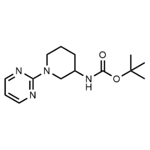 tert-Butyl N-(1-pyrimidin-2-ylpiperidin-3-yl)carbamate|CS-0038177