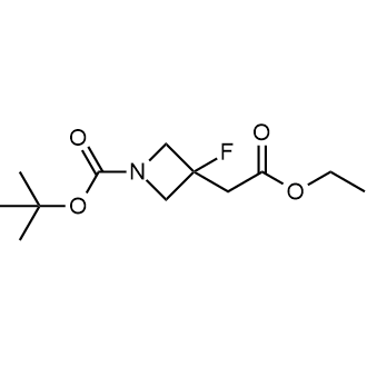 tert-butyl 3-(2-ethoxy-2-oxoethyl)-3-fluoroazetidine-1-carboxylate|CS-0038200