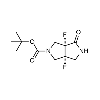 rel-tert-Butyl (3aR,6aR)-3a,6a-difluoro-3-oxo-1,2,4,6-tetrahydropyrrolo[3,4-c]pyrrole-5-carboxylate|CS-0038208