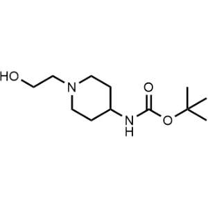 [1-(2-Hydroxy-ethyl)-piperidin-4-yl]-carbamic acid tert-butyl ester|CS-0038968