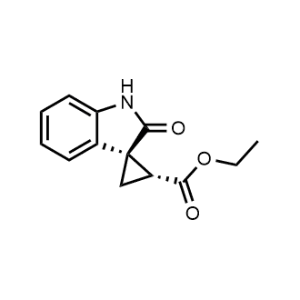 rel-Ethyl (1R,2R)-2'-oxospiro[cyclopropane-1,3'-indoline]-2-carboxylate|CS-0039049