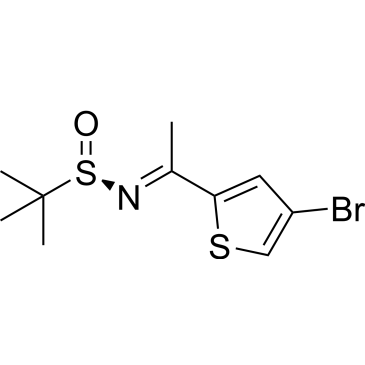 (R,E)-N-(1-(4-Bromothiophen-2-yl)ethylidene)-2-methylpropane-2-sulfinamide|CS-0039362